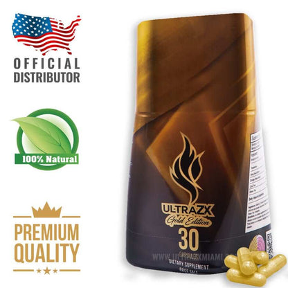 UltraZX Gold: Pastillas para adelgazar 100% natural. Distribuidor Oficial USA