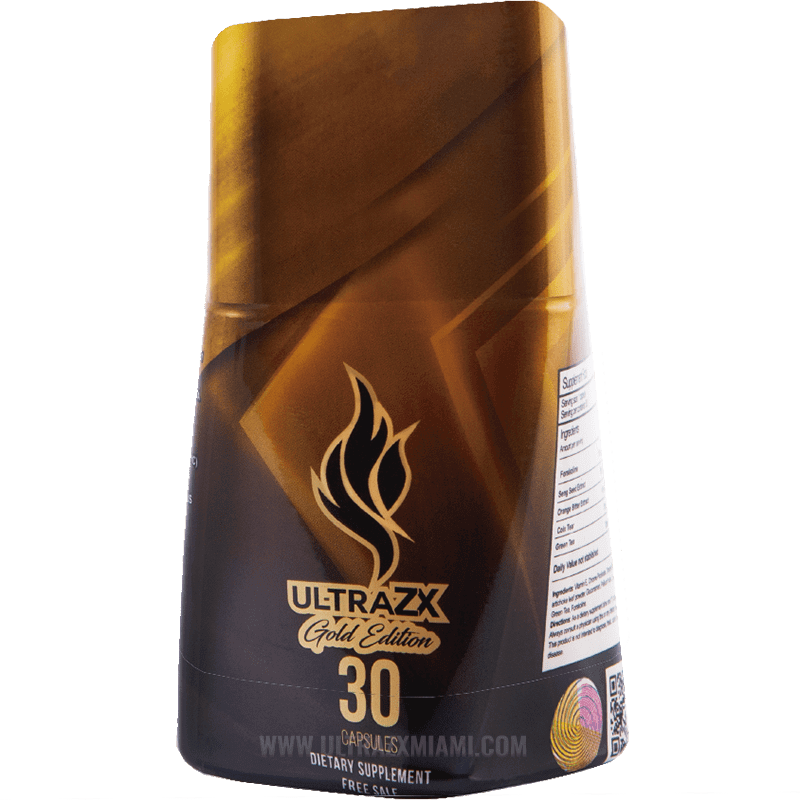 UltraZX Gold: Quemador de grasa natural. 100% Original